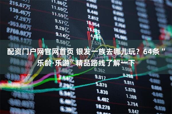 配资门户网官网首页 银发一族去哪儿玩？64条“乐龄·乐游”精品路线了解一下